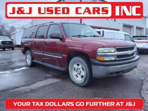 2004 Chevrolet Suburban for sale at J & J Used Cars inc in Wayne MI