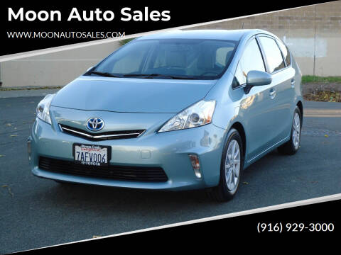 2013 Toyota Prius v for sale at Moon Auto Sales in Sacramento CA