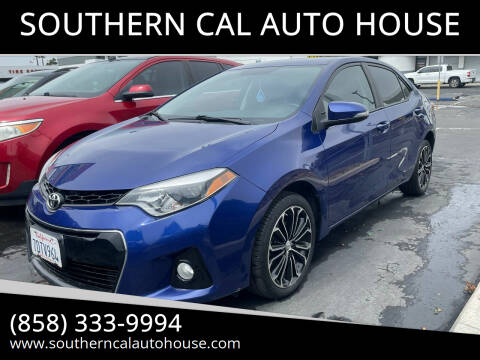 2014 Toyota Corolla for sale at SOUTHERN CAL AUTO HOUSE in San Diego CA