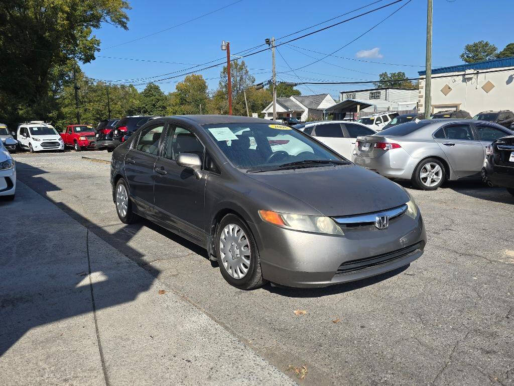 2008 Honda Civic for sale at DAGO'S AUTO SALES LLC in Dalton, GA