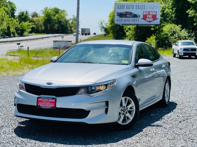 2016 Kia Optima for sale at A&M Auto Sales in Edgewood MD