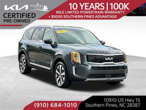 2022 Kia Telluride for sale at PHIL SMITH AUTOMOTIVE GROUP - Pinehurst Nissan Kia in Southern Pines NC