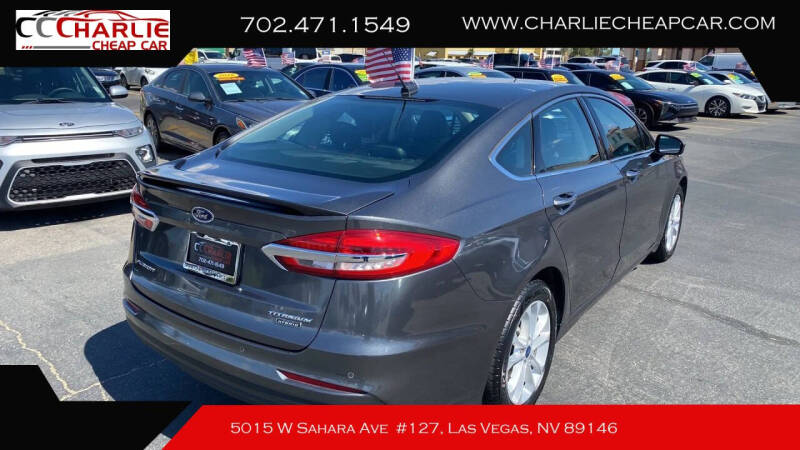 2020 Ford Fusion Energi Titanium