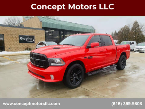 2017 RAM 1500 for sale at Concept Motors LLC in Holland MI