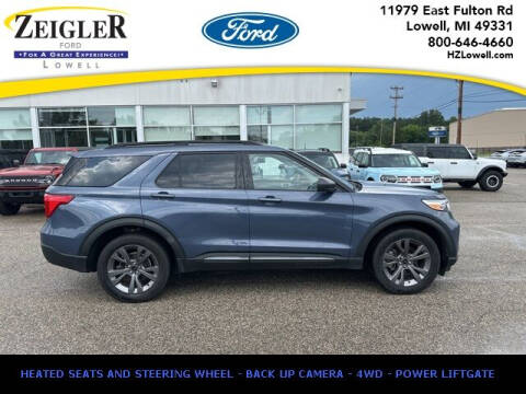 2021 Ford Explorer for sale at Harold Zeigler Ford in Plainwell MI