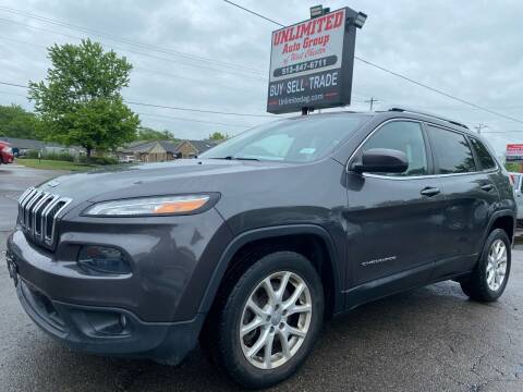 2015 Jeep Cherokee for sale at Unlimited Auto Group in West Chester OH
