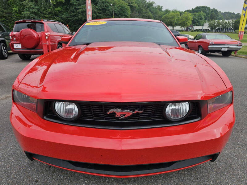 Used 2012 Ford Mustang GT Premium with VIN 1ZVBP8CF8C5252621 for sale in Kingsport, TN