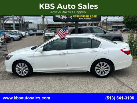 2014 Honda Accord for sale at KBS Auto Sales in Cincinnati OH