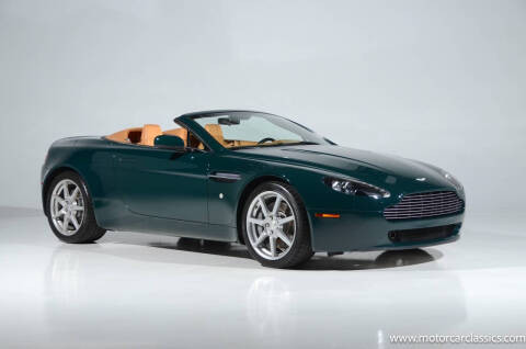 2008 Aston Martin V8 Vantage for sale at Motorcar Classics in Farmingdale NY