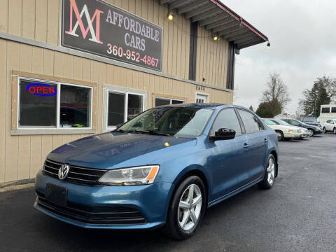 2016 Volkswagen Jetta for sale at M & A Affordable Cars in Vancouver WA