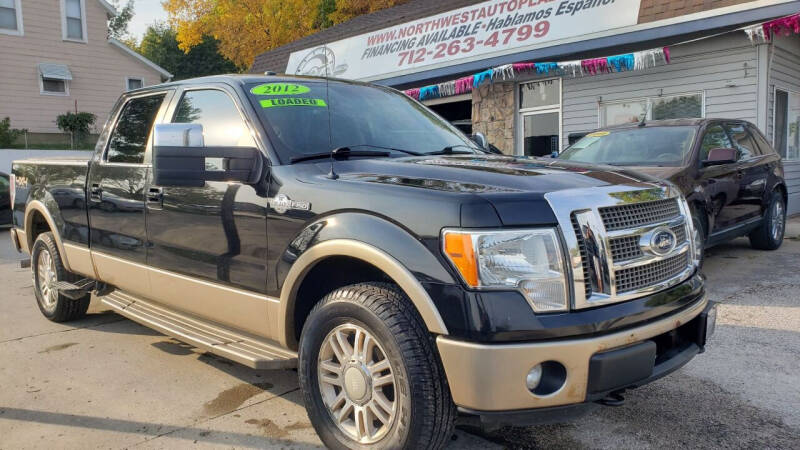 2012 Ford F-150 for sale at NORTHWEST AUTO PLAZA LLC in Denison IA