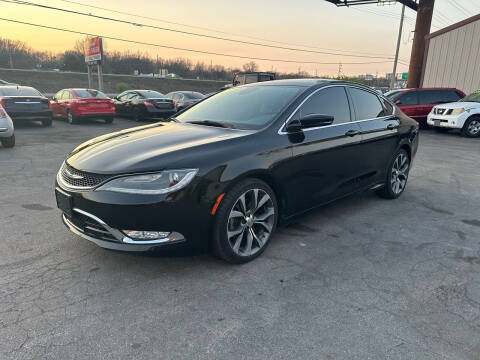 2015 Chrysler 200 for sale at SUPREME AUTO SALES in Grandview MO