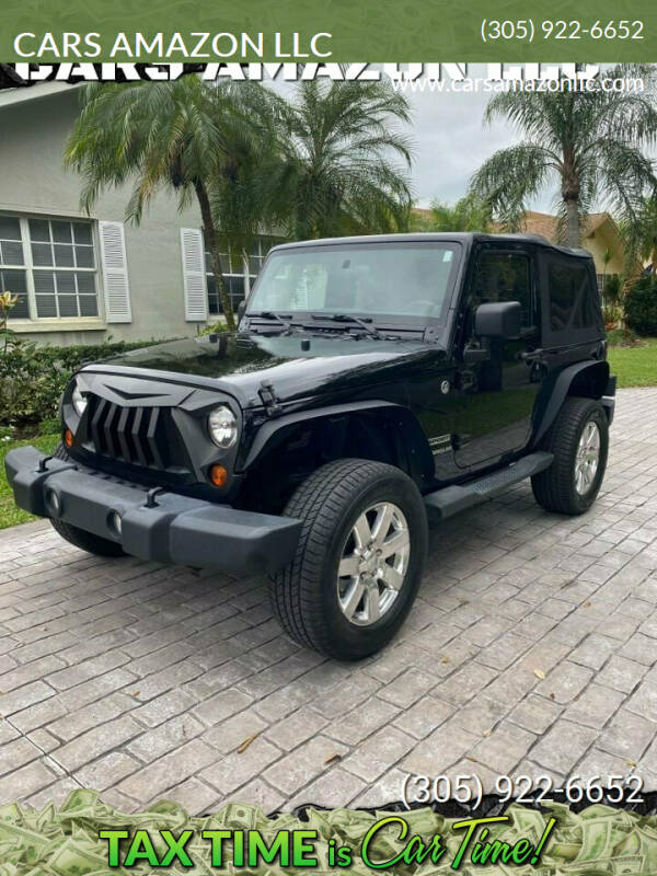 2014 Jeep Wrangler for sale at CARS AMAZON LLC in Miami FL