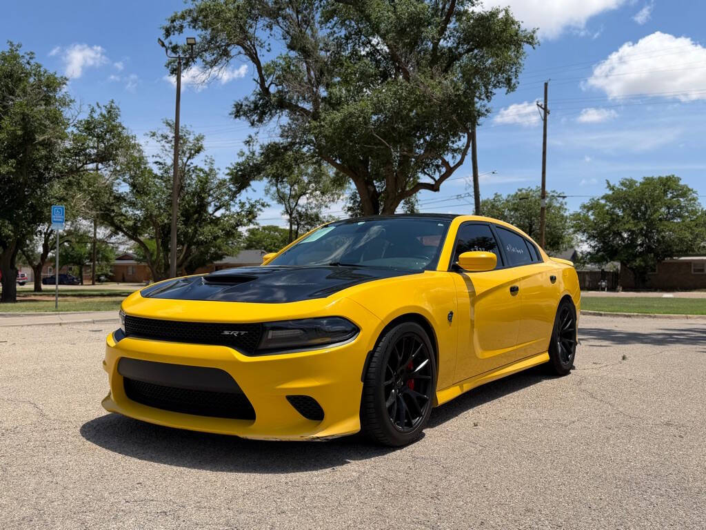 Yellow 2017 Dodge Charger SRT Hellcat SRT Hellcat 4dr Sedan 1