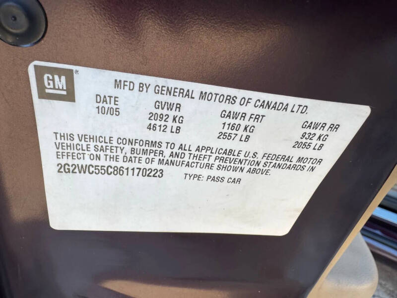 2006 Pontiac Grand Prix GXP