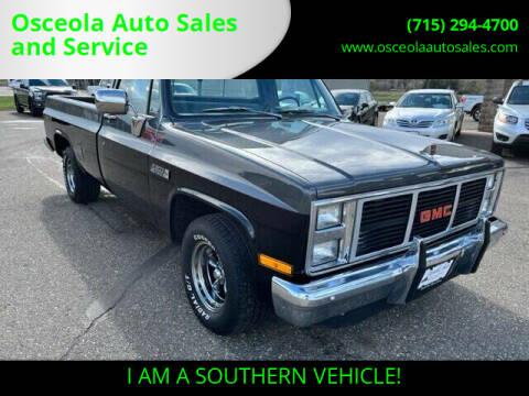 1983 GMC C/K 1500 Series for sale at Osceola Auto Sales and Service in Osceola WI