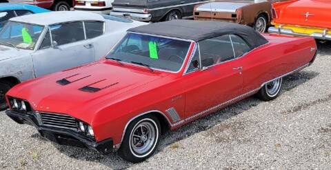 1967 Buick Skylark for sale at Custom Rods and Muscle in Celina OH