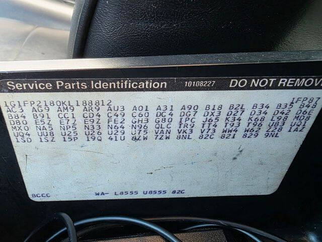 1989 Chevrolet Camaro IROC Z