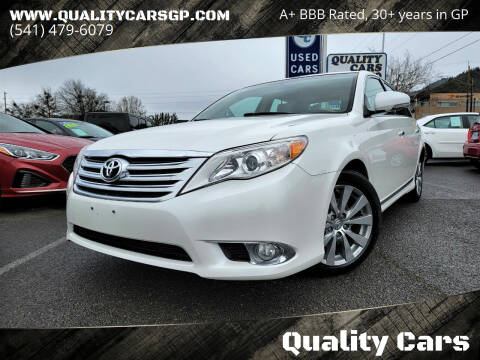 2011 Toyota Avalon for sale at Quality Cars in Grants Pass OR
