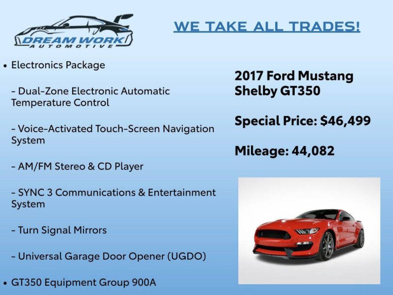 2017 Ford Mustang Shelby GT350R