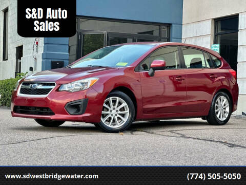 2012 Subaru Impreza for sale at S&D Auto Sales in West Bridgewater MA