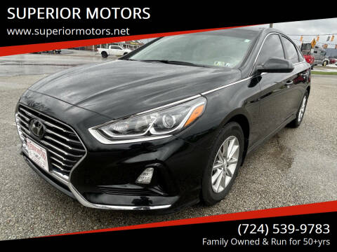 2019 Hyundai Sonata for sale at SUPERIOR MOTORS in Latrobe PA