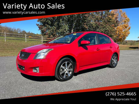 2012 Nissan Sentra for sale at Variety Auto Sales in Abingdon VA