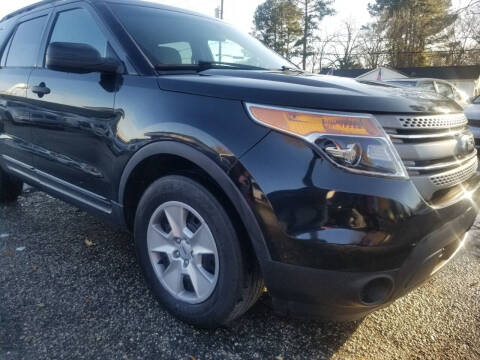 2013 Ford Explorer for sale at Superior Auto in Selma NC