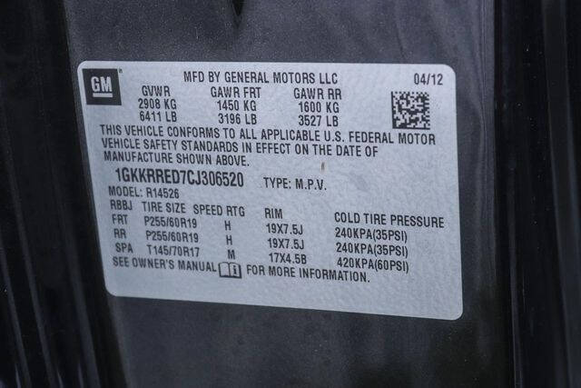 2012 GMC Acadia SLT-1