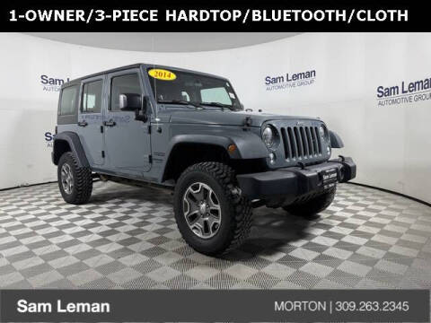 2014 Jeep Wrangler Unlimited for sale at Sam Leman CDJRF Morton in Morton IL