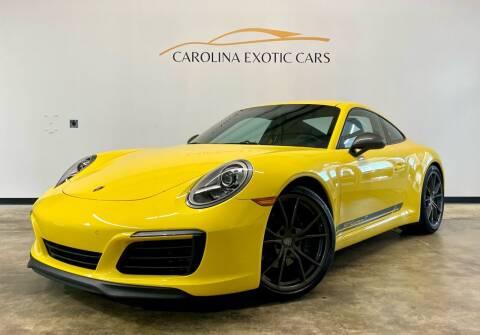 2018 Porsche 911 for sale at Carolina Exotic Cars & Consignment Center in Raleigh NC