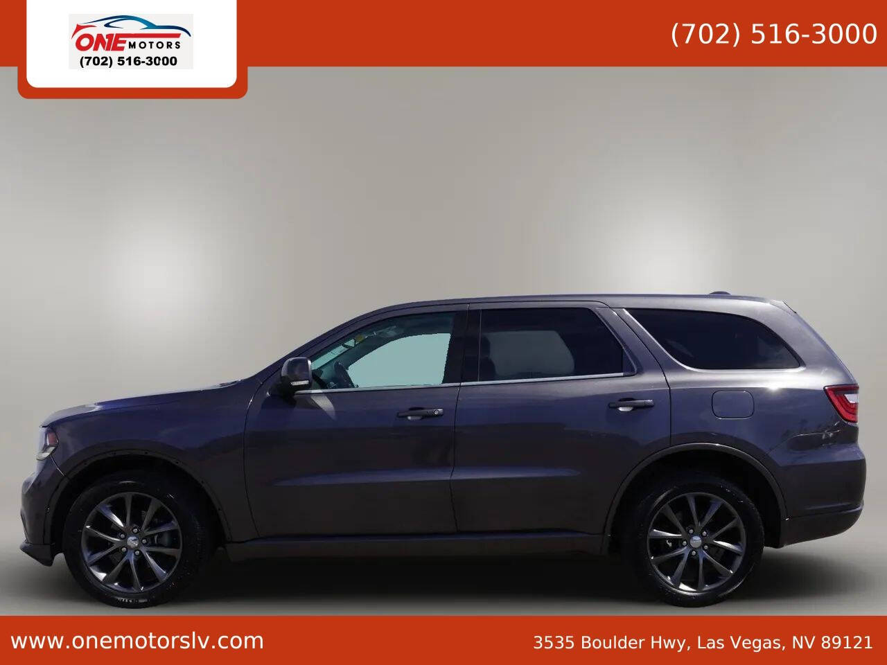 Gray 2017 Dodge Durango GT AWD GT 4dr SUV 1