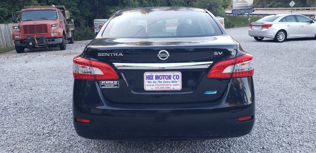 2014 Nissan Sentra for sale at Hix Motor Co in Jacksonville, NC