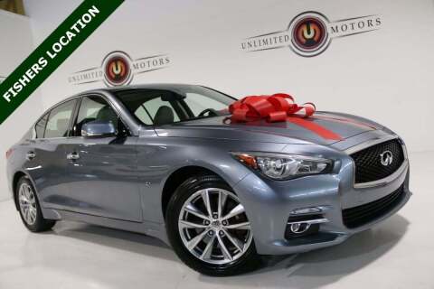 2014 Infiniti Q50 for sale at Unlimited Motors in Fishers IN