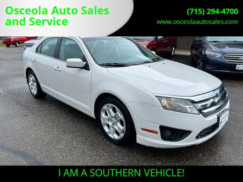 2010 Ford Fusion for sale at Osceola Auto Sales and Service in Osceola WI