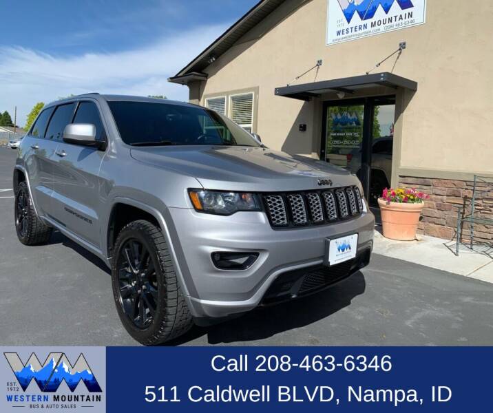 2018 Jeep Grand Cherokee for sale at Western Mountain Bus & Auto Sales in Nampa ID