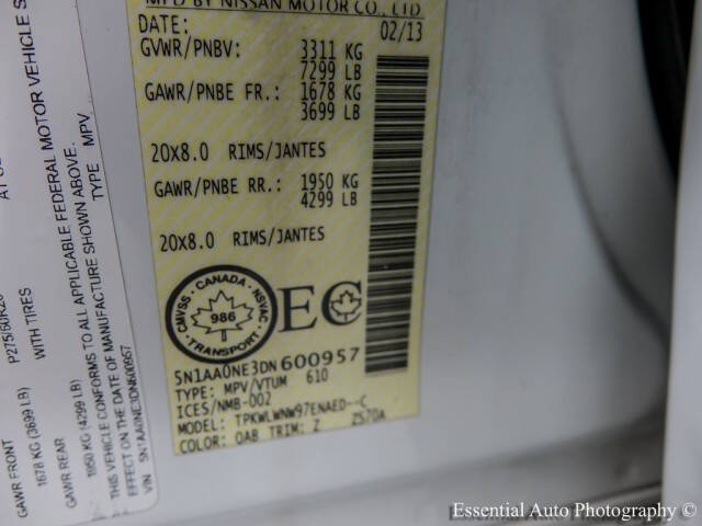 2013 Nissan Armada Platinum