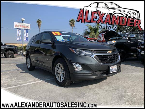 2019 Chevrolet Equinox for sale at Alexander Auto Sales Inc in Whittier CA