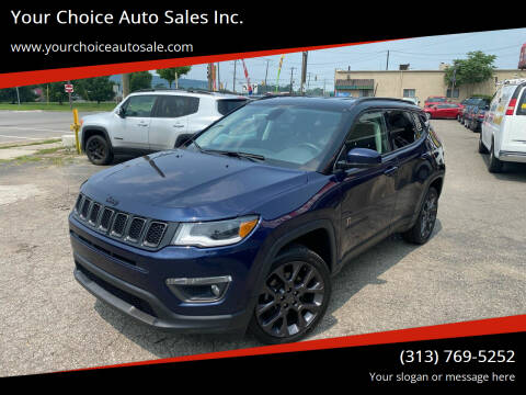 2019 Jeep Compass for sale at Your Choice Auto Sales Inc. in Dearborn MI