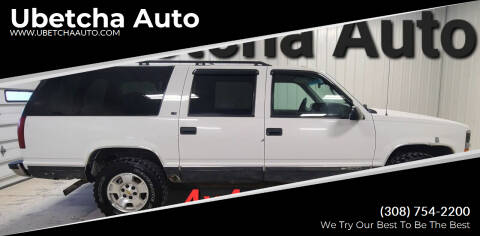 1999 Chevrolet Suburban for sale at Ubetcha Auto in Saint Paul NE