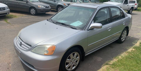 2003 Honda Civic for sale at Garden Auto Sales in Feeding Hills MA