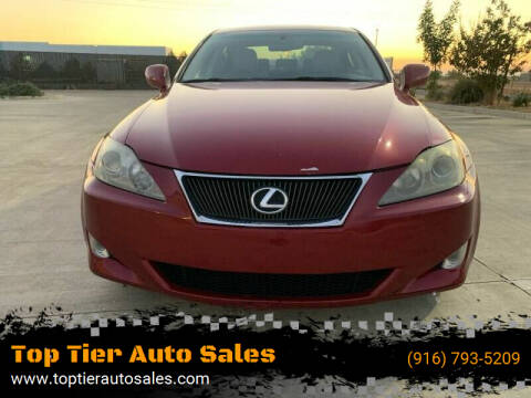 2007 Lexus IS 250 for sale at Top Tier Auto Sales in Sacramento CA