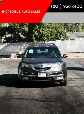 2011 Acura MDX for sale at INCREDIBLE AUTO SALES in Bountiful UT