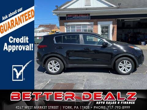 2017 Kia Sportage for sale at Better Dealz Auto Sales & Finance in York PA