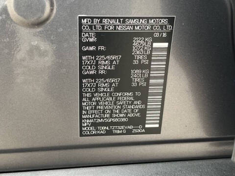 2016 Nissan Rogue SV