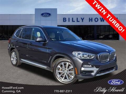 2018 BMW X3 for sale at BILLY HOWELL FORD LINCOLN in Cumming GA