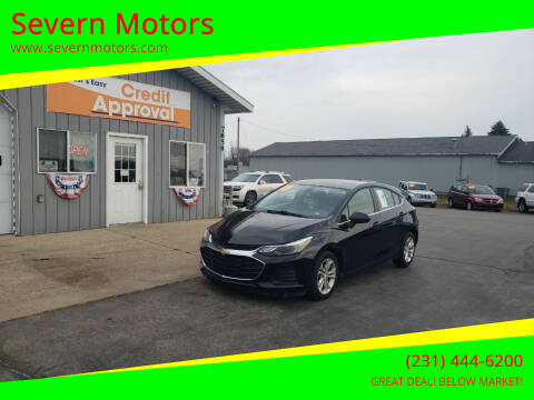 2019 Chevrolet Cruze for sale at Severn Motors in Cadillac MI
