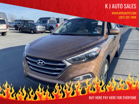 2016 Hyundai Tucson for sale at K J AUTO SALES in Philadelphia PA