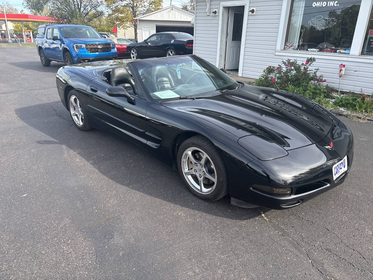Black 2004 Chevrolet Corvette Base Convertible 2dr Convertible 1