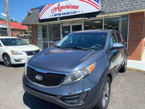 2016 Kia Sportage for sale at American Auto Sales LLC in Charlotte NC